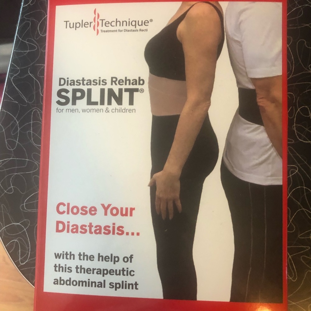 Tupler technique diastasis recti rehab splint